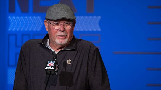 Tom Brady and other former Patriots popular topics as NFL scouting combine commences taken at BSJ Headquarters (Patriots)